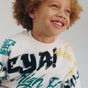 ZARA GRAFFITI SWEATSHIRT | ZARA KIDS